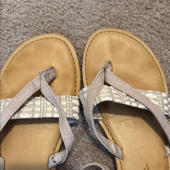 Toms Tan and Gray Sandals - Picture 8 of 8